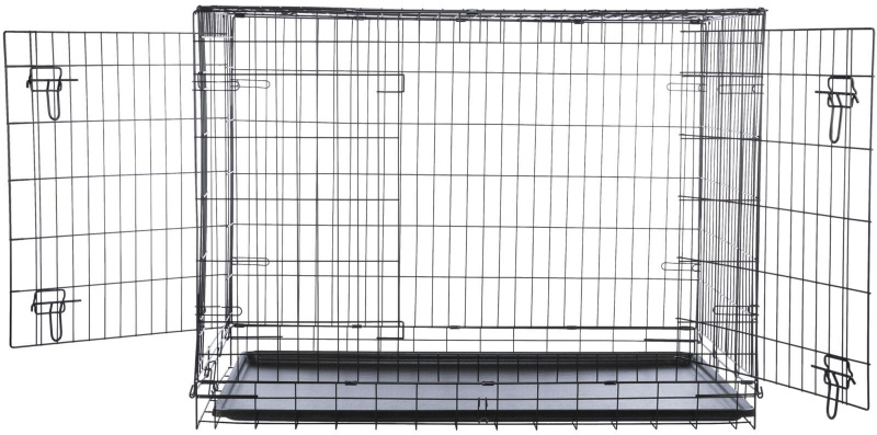 Home Kennel XL: 116 × 86 × 77 cm schwarz